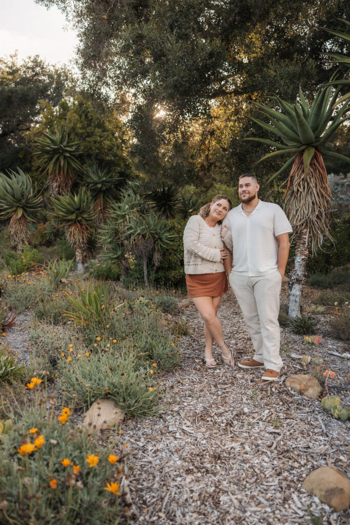 South African garden portrait session at Taft Gardens